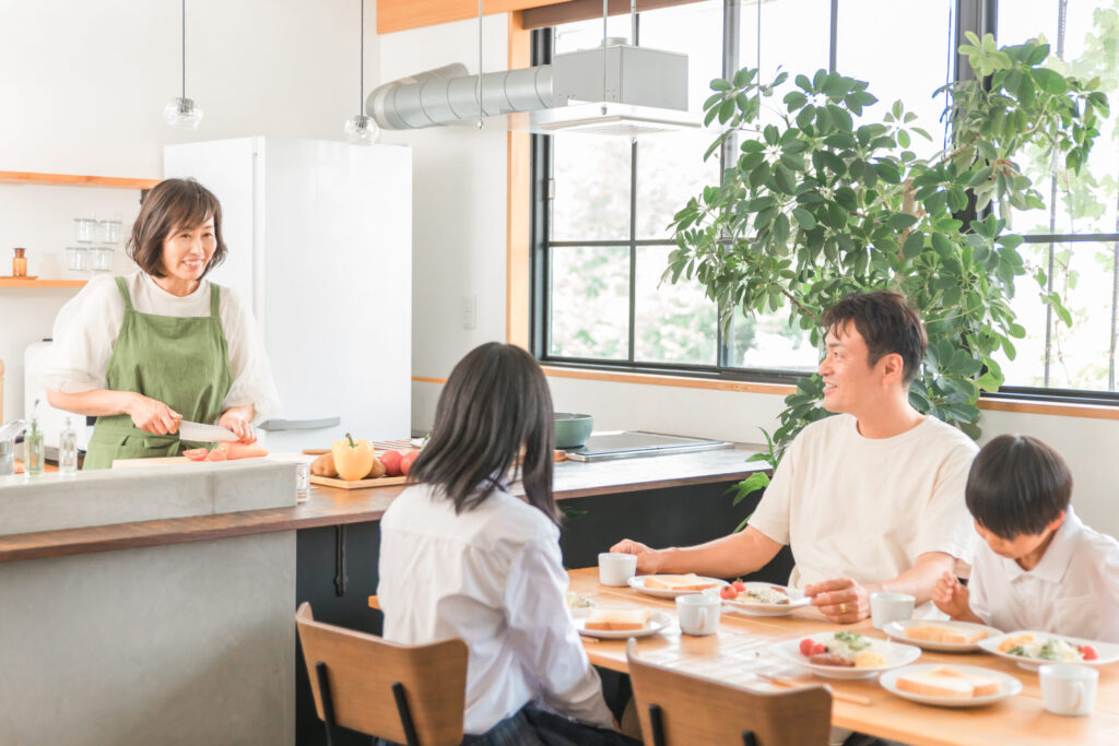 暮らしが始まってから、動線をもう一度見る